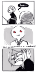  black_squiddle_dress broken_source comic crossover cycli doc_scratch highlight_color inexact_source madoka_magica rose_lalonde text word_balloon 