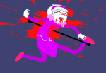  blood dead dreamself image_manipulation impalement rose_lalonde solo source_needed sourcing_attempted 