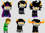  andrew_hussie equius_zahhak faceswap gamzee_makara no_glasses sollux_captor source_needed sourcing_attempted sprite_mode starter_outfit tavros_nitram 