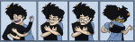  2011 blackrom casual comic communism foolsinvasion fullres hug john_egbert karkat_vantas shipping starter_outfit 