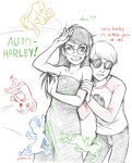  2011 3_in_the_morning_dress dave_strider highlight_color jade_harley red_baseball_tee sketch smuppets text tubbs 