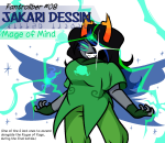 2025 aspect_powers body_modification fantroll fullres godtier iceflower99 jaggy_lines language:alternian mage mind_aspect solo text translated