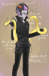  2011 adam_lambert animals eridan_ampora fashion fullres lyricstuck michiko-yuh parody solo text 