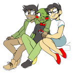  2016 artificial_limb broken_source bullet_time caliborn casual_heiress_ensemble divorceinaugust english_muffin fullres jake_english jane_crocker multishipping shipping starter_outfit sweet_tooth wonk 