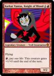  blood_aspect card crossover godtier karkat_vantas knight magic_the_gathering non_canon_design solo source_needed sourcing_attempted 