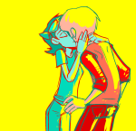 broken_source coolkids dave_strider kiss limited_palette pootles red_baseball_tee redrom shipping terezi_pyrope 