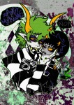 2021 beetlejuice blackrom camera crossdressing crossover enochmoller gamzee_makara karkat_vantas shipping text tropicshipping word_balloon