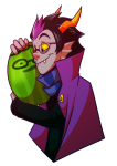  eridan_ampora eriferi food hug raptorbane redrom shipping smiling_eridan solo 