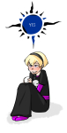  aspect_symbol badpirate black_squiddle_dress crying light_aspect rose_lalonde solo 