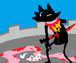 2025 battlefield bec_noir blood fedora fullres hat impalement jack_noir panel_redraw pipe pixel scars scoundrellyfeline skaia solo sovereign_slayer sword