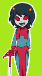 dragonhead_cane legislacerator_suit no_glasses solo source_needed sourcing_attempted terezi_pyrope 