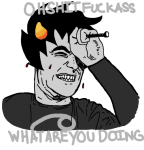  atomicpowered blood headshot karkat_vantas meme ohgodwhat private_source what_are_you_doing 