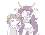  2023 beverage body_modification cridea_jeevik fourthwing-art fullres hiveswap ship_name_needed sketch undergarments xefros_tritoh 