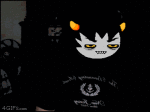  1s_th1s_you animated blush food karkat_vantas smiling_karkat solo source_needed sourcing_attempted this_is_stupid wut 