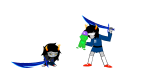  2025 ancestral_awakening_sword aranea_serket clover dancestors dream_ghost felt fullres image_manipulation jaggy_lines junedunebuggy native_source serkets sprite_mode starter_outfit strife vriska_serket 