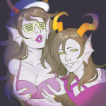  2026 aquamarines body_modification cridea_jeevik fullres glasses_added hat hiveswap kalian_delfin luckykvak no_shirt redrom shipping starter_outfit undergarments 
