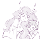 2023 body_modification cridea_jeevik fourthwing-art fullres grayscale hiveswap ship_name_needed sketch xefros_tritoh