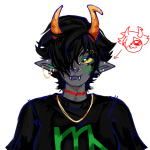 2024 alternate_hair body_modification broken_source fullres gothstuck headshot insufferable-homestuck jewelry kanaya_maryam solo starter_outfit