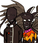 2012 agent_uniform crown dd diamond draconian_dignitary fullres harlequin_uniform impalement jack_noir jackspers_noirlecrow kaeips scars sovereign_slayer spade sword