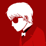   broken_source dave_strider headshot profile red_plush_puppet_tux solo straightparadox 
