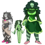 2015 becquerel broken_source crossover fashion fullres fusion godtier humanized jade_harley nemeankitten sketch space_aspect steven_universe witch