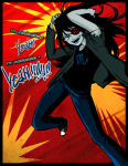  2010 broken_source eyepatch fullres skepticarcher solo starter_outfit text vriska_serket 