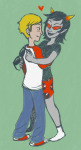  coolkids dave_strider deleted_source heart hug red_baseball_tee redrom rimon shipping terezi_pyrope 