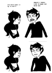  comic dress_of_eclectica grayscale jade_harley karkat_vantas kats_and_dogs redrom shipping source_needed sourcing_attempted 