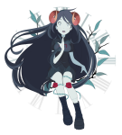  2025 aradia_megido dead_aradia flowers fullres r_ch07 solo starter_outfit 