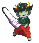  2020 chainsaw chibi crow-with-a-shortcake fullres kanaya_maryam solo starter_outfit transparent 
