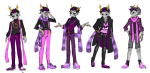  2024 caligvlasaqvarivm casual eridan_ampora fashion formal fullres hat jewelry rose's_pink_scarf roxy's_striped_scarf shades_of_aquarius solo zodiac_symbol 