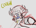  blood crying myluckyseven nosebleed sketch sollux_captor solo 