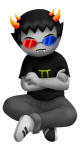  3d arms_crossed eyes5 sitting sollux_captor solo transparent 