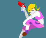 2014 cave_story chastyn crossover fashion fullres gun roxy_lalonde sitting solo weapon