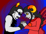  2014 aradia_megido chastyn equius_zahhak fullres godtier holding_hands iron_maiden maid profile redrom shipping starter_outfit time_aspect 