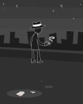  back_angle city grayscale jack_noir pixel smoking solo source_needed sourcing_attempted spades_slick stars 