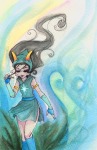  feferi_peixes godtier land_of_dew_and_glass life_aspect non_canon_design solo source_needed sourcing_attempted watercolor witch 