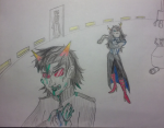 2016 ancestral_awakening artificial_limb blood chastyn fanfic_art fullres illegal_vriska sollux_captor terezi_pyrope troll_lab vriska_serket
