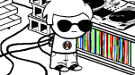  1s_th1s_you animated dave_strider deal_with_it image_manipulation inexact_source meme solo sprite_mode starter_outfit 