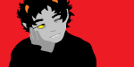  2024 fullres hamsterdads jaggy_lines karkat_vantas smiling_karkat solo 
